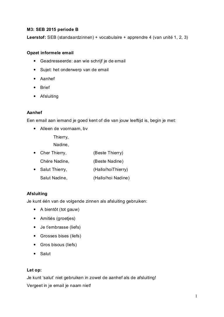 brief engels afsluiten brief engels afsluiten